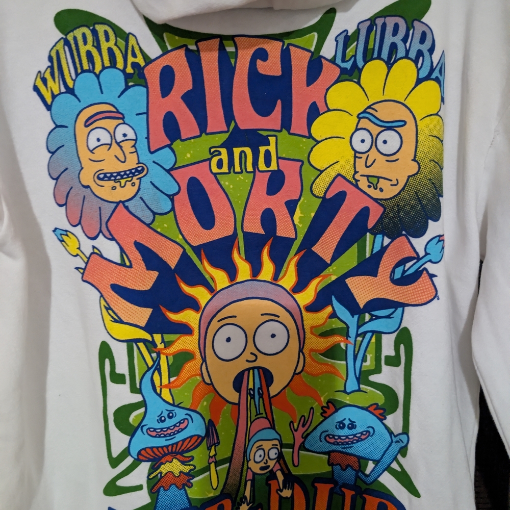 Rick and Morty Graphic Hoodie - Picture 2 of 7